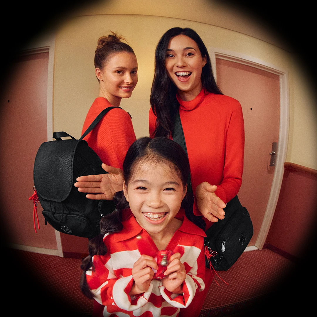 Kipling2025春夏新款轻便休闲双肩背包时尚背包|CITY ZIP S款