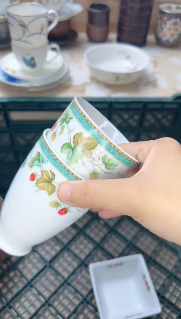 茶杯紫砂欣**画淘艺中古瓷器满18米包邮