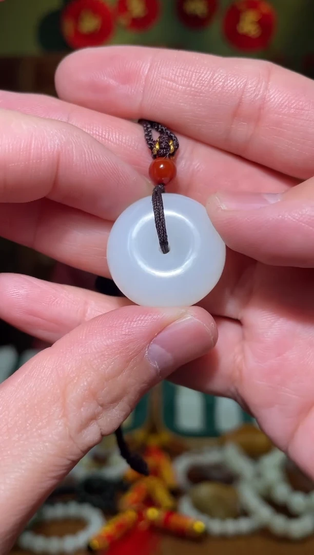 【闪购商品】和田玉吊坠(不含链)未镶嵌平安扣