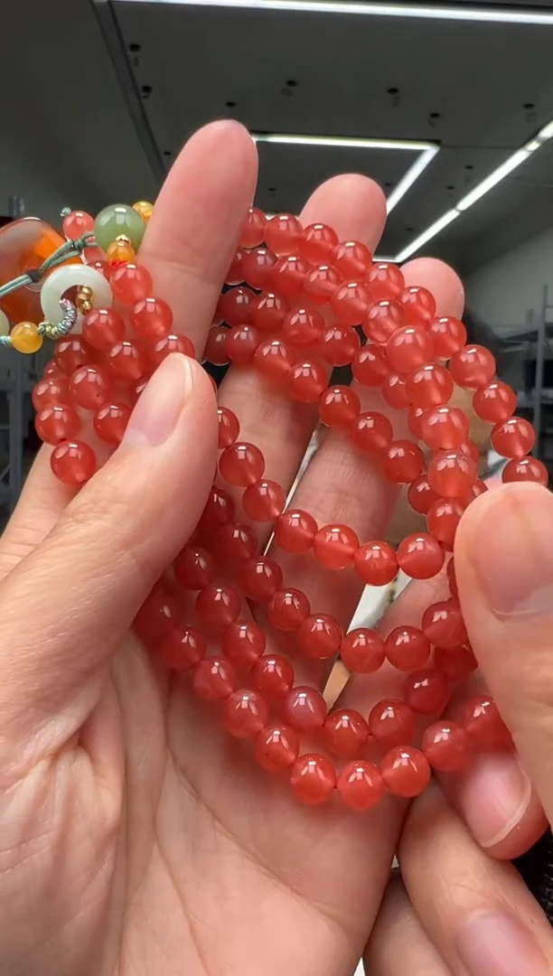 南红玛瑙未镶嵌项链多样性拍一发一