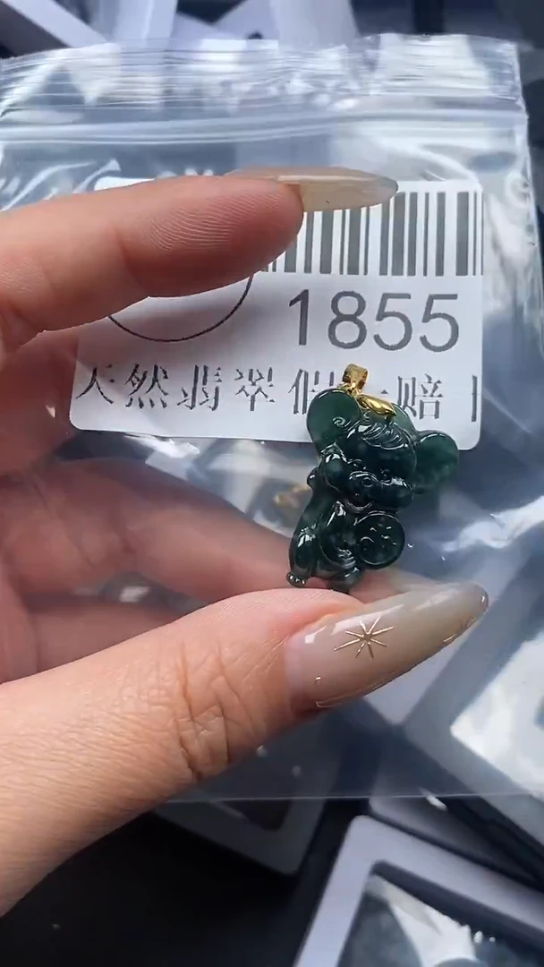 颈饰未镶嵌翡翠1855