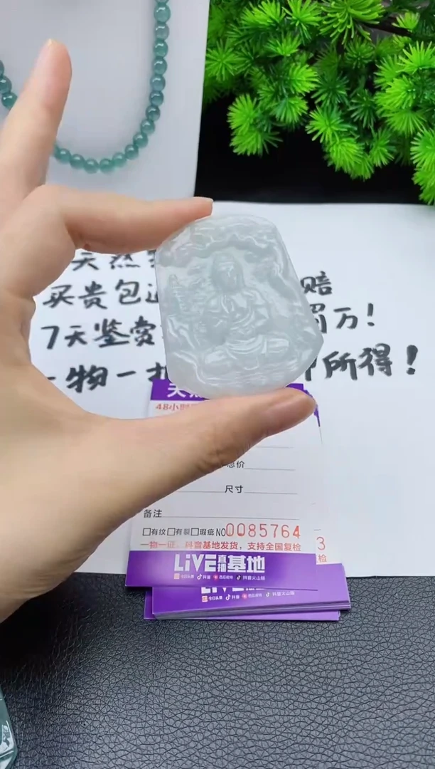 翡翠未镶嵌颈饰
