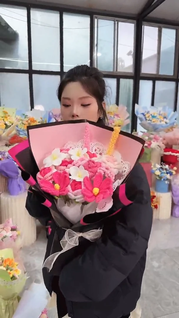 非遗手工定制花束，孤品清仓！！