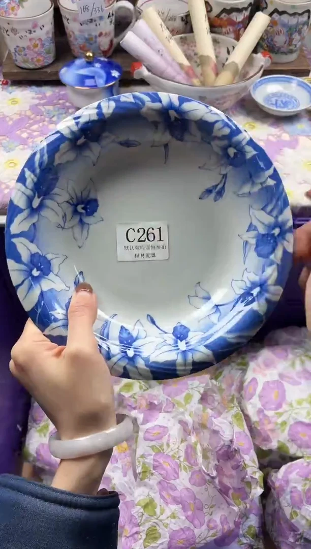 瓷片玻*杯                     C261