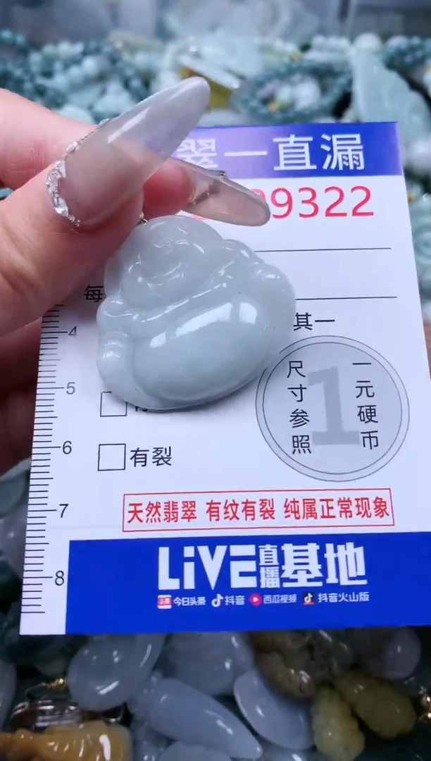 【闪购商品】翡翠吊坠(不含链)未镶嵌9322