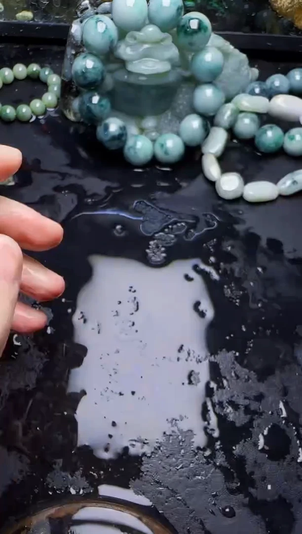 颈饰未镶嵌翡翠心*情50