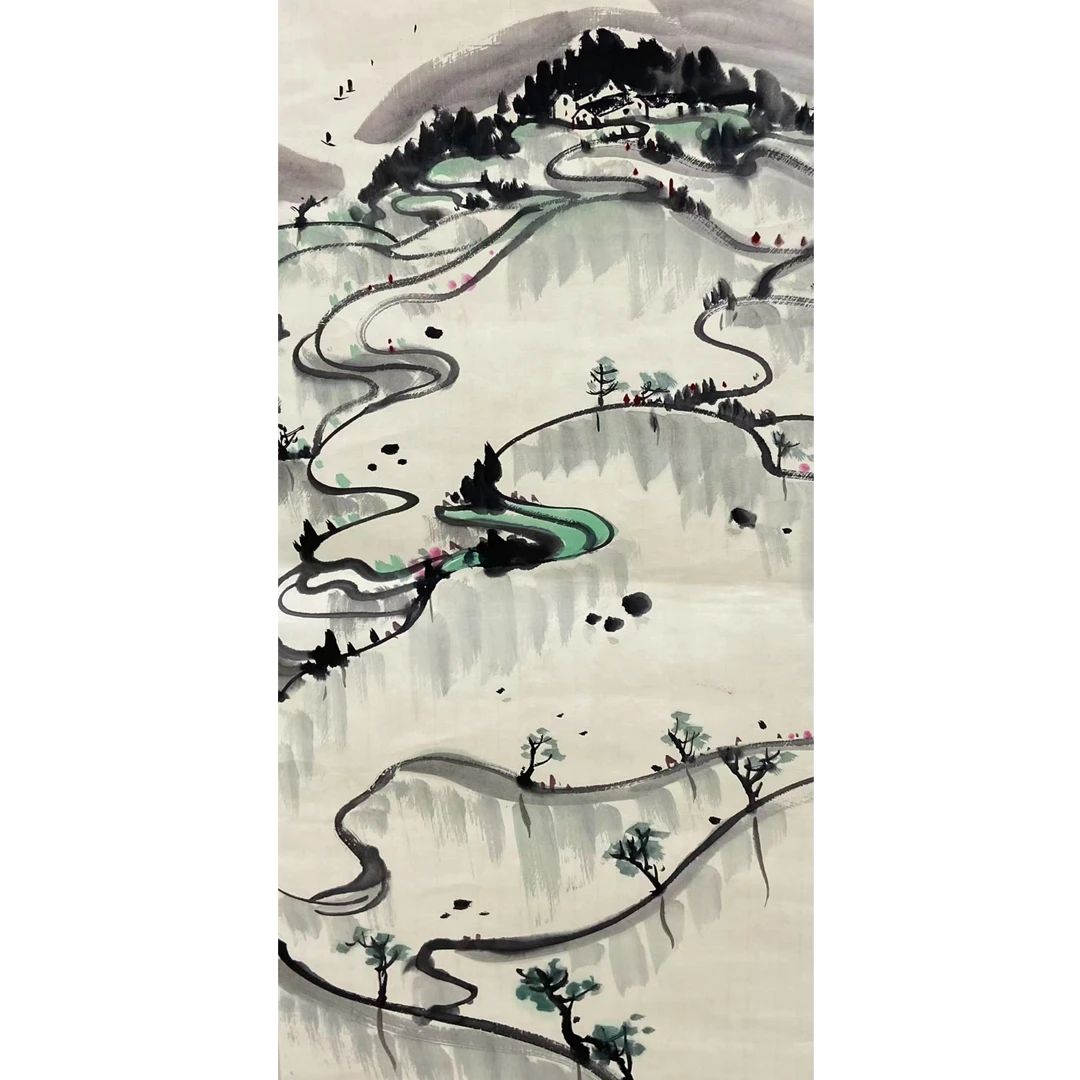 吴GZ 山水画心100 50 4.5平尺