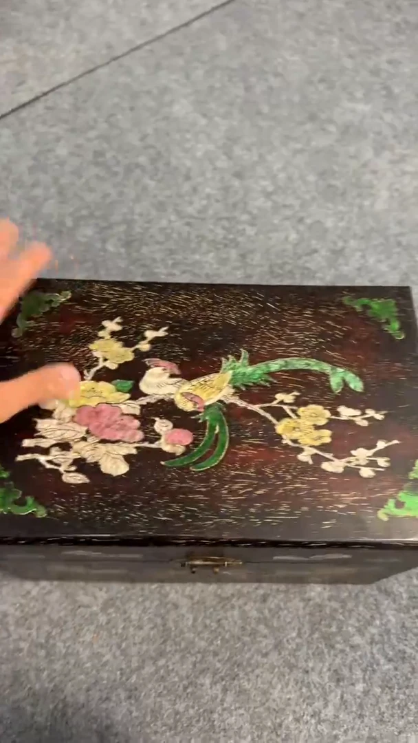 木紫檀花梨木一物一拍箱子30公分