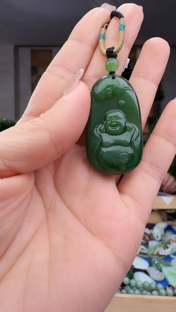 颈饰未镶嵌和田玉拍一发一