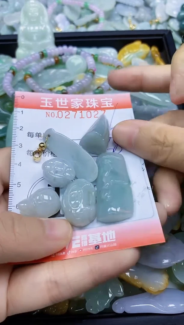 翡翠未镶嵌颈饰闪购0271027