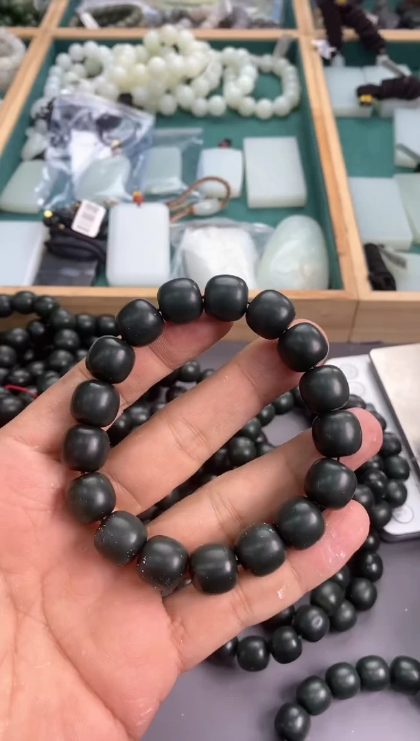 手串未镶嵌和田玉手串卡13