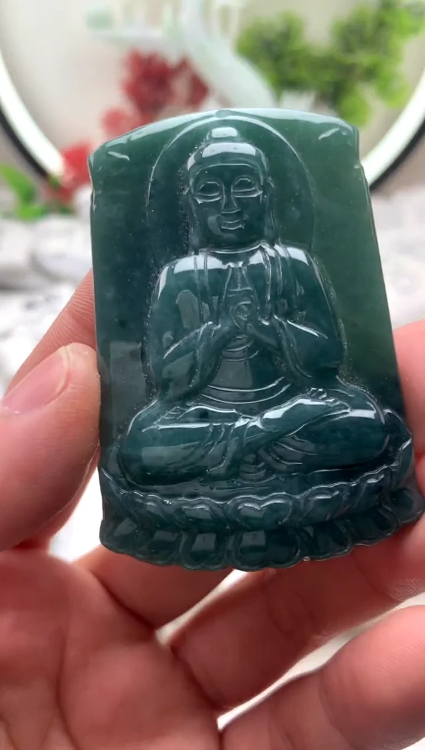 【闪购商品】翡翠颈饰未镶嵌大日【品质一般介意慎拍】