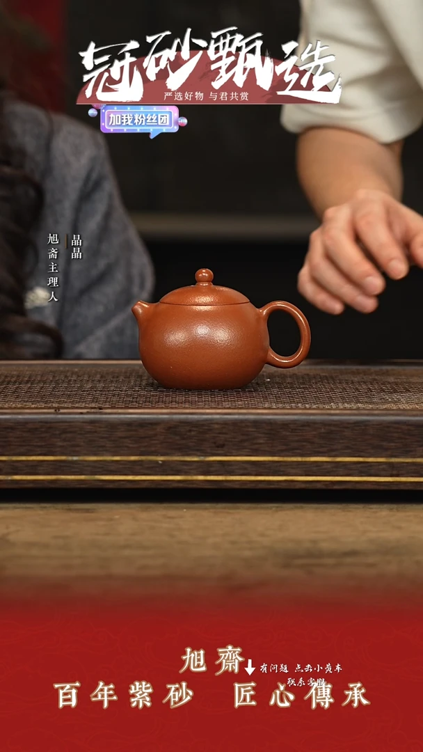 旭斋紫砂紫砂茶壶193