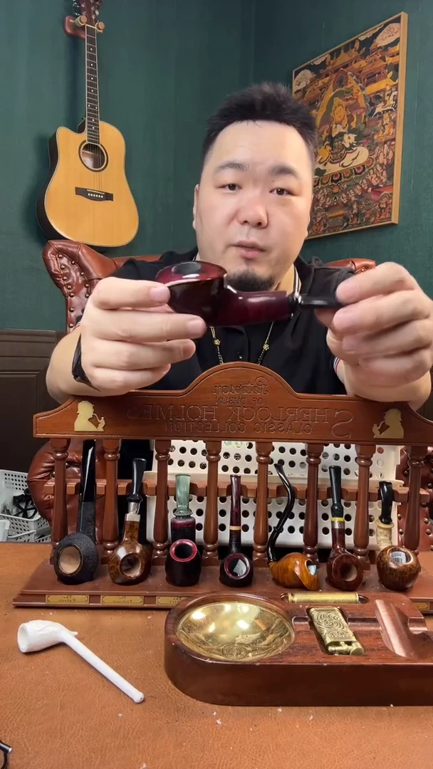 石楠木木雕款意大利进口石楠木烟斗