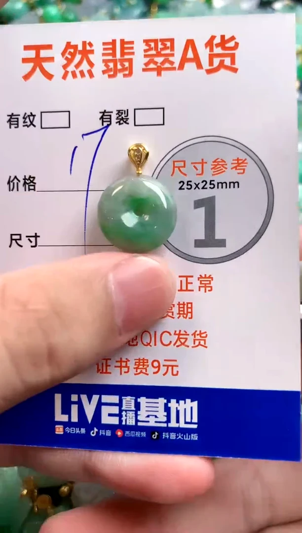 颈饰未镶嵌翡翠14007106