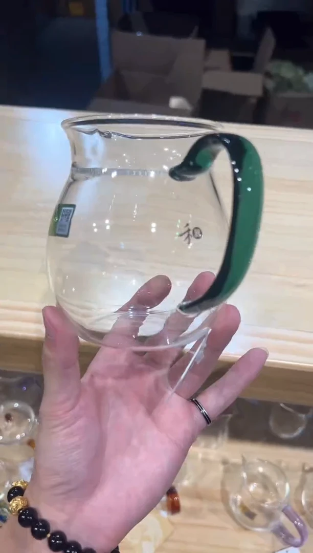 禾器-观禄煮茶器-墨绿色+清禾杯墨绿2只