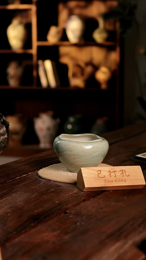 摆件31-343高度12口径12已打孔误差2