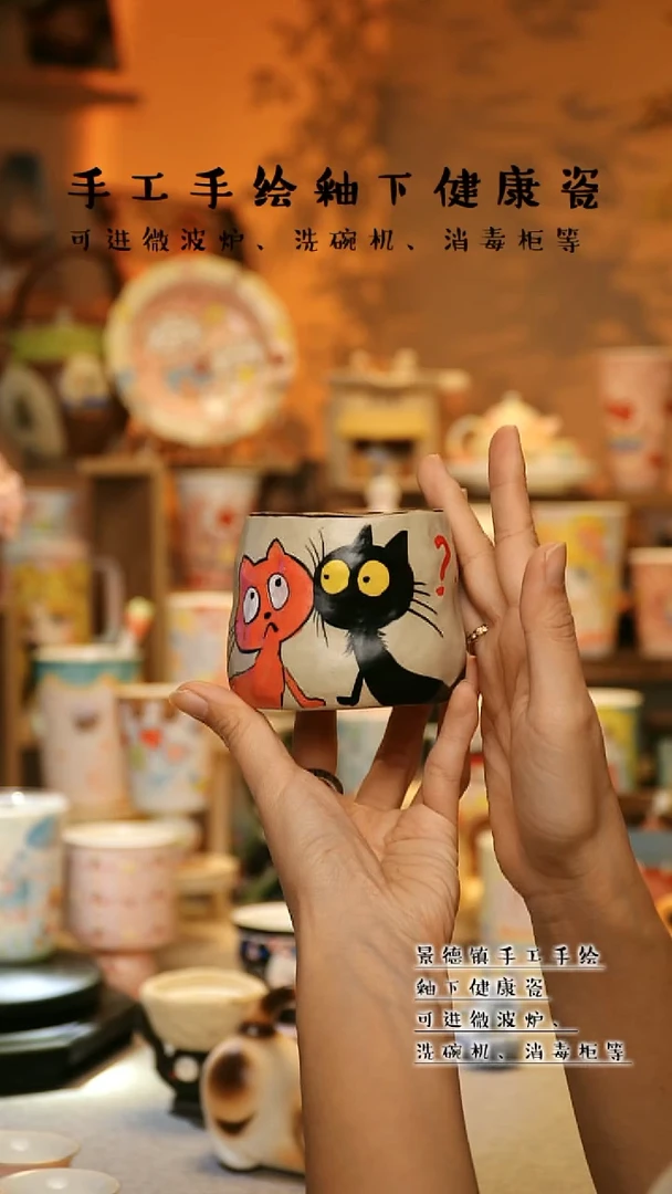 【闪购商品】陶瓷景德镇高温釉下彩&A392