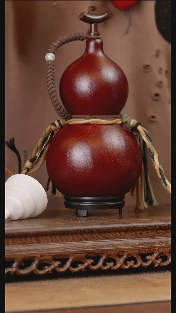 247号精品天然大漆酒葫芦一物一拍~