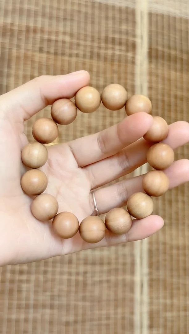 【闪购商品】檀香木手串/手链海南老白檀香15mm多样性发货