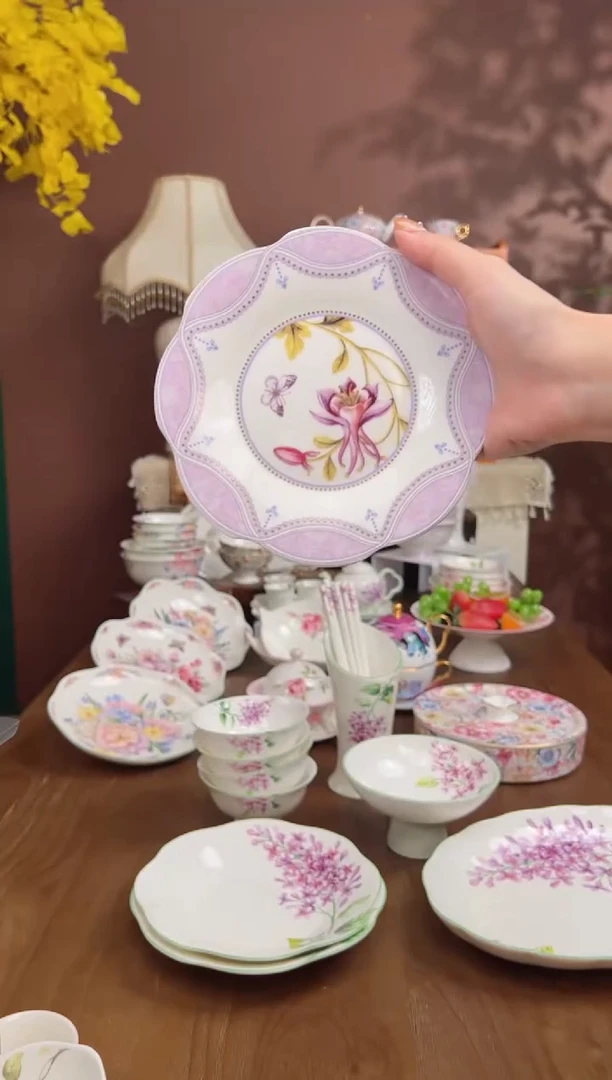 【闪购商品】瓦当波西米亚6寸点心盘2个