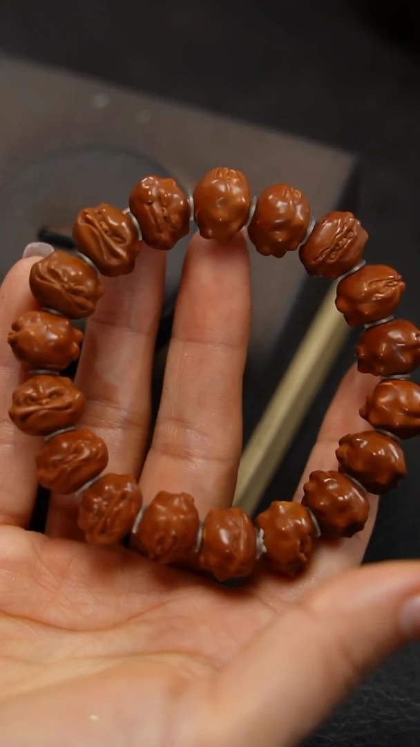 橄榄核手串/手链一**才九林精品核雕