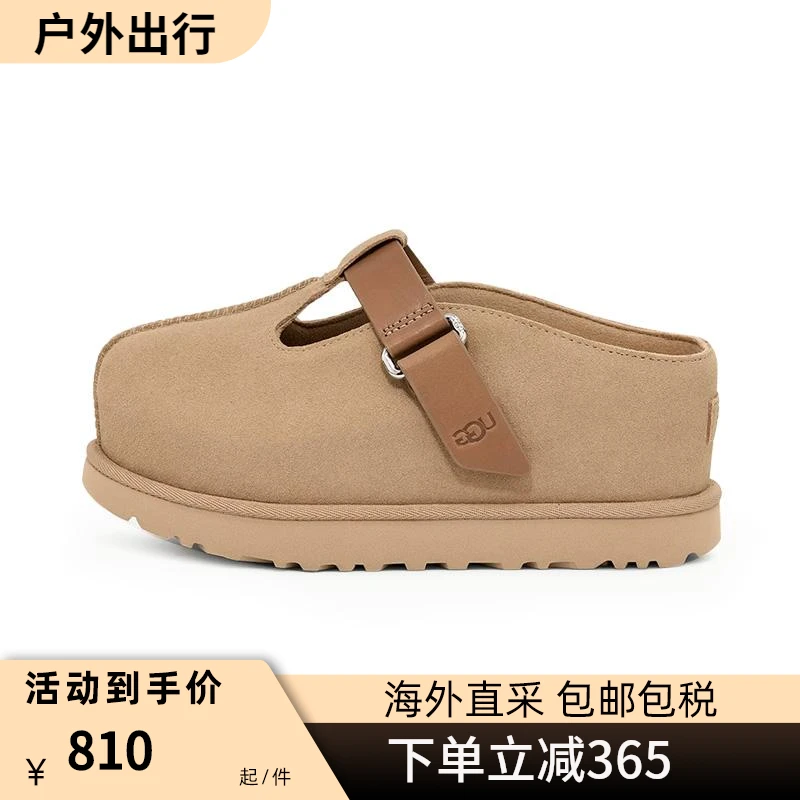 UGG女款GOLDENSTAR HI克罗格时尚厚底拖鞋休闲勃肯鞋1167550