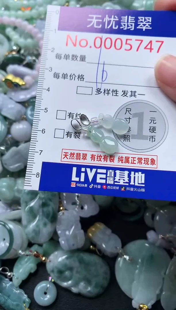 颈饰未镶嵌翡翠5747