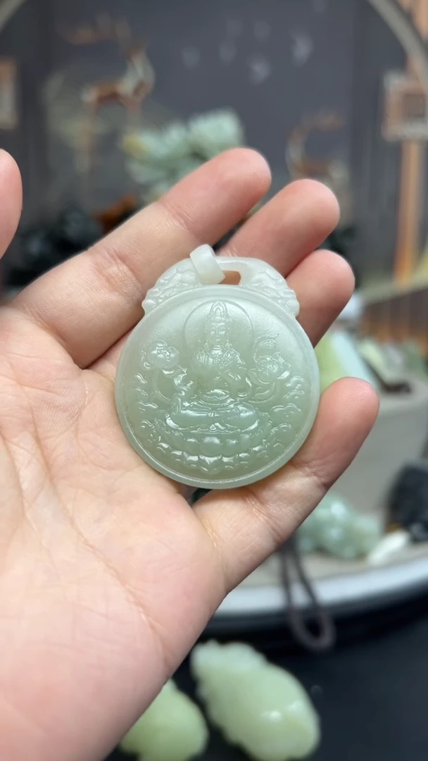 未镶嵌和田玉挂件挂件