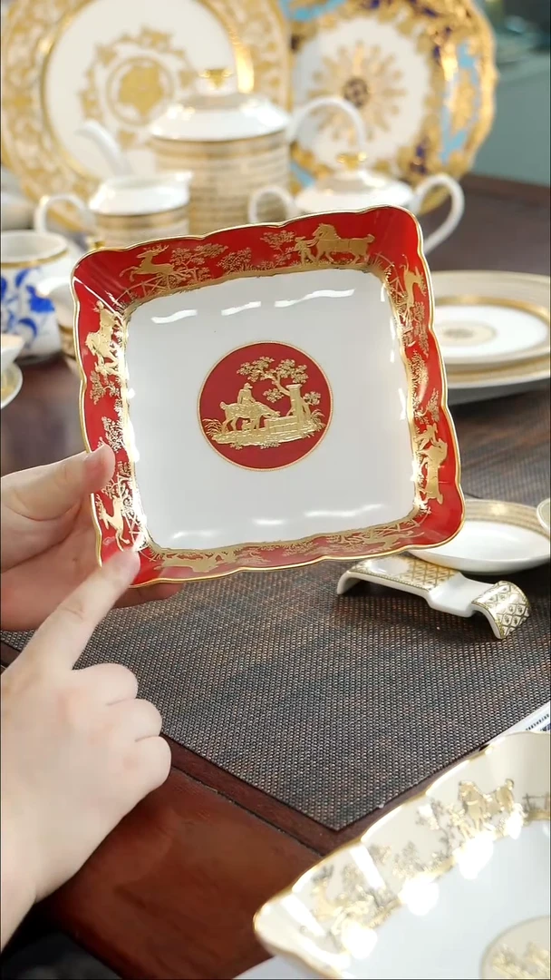 瓷片果盘  福利价