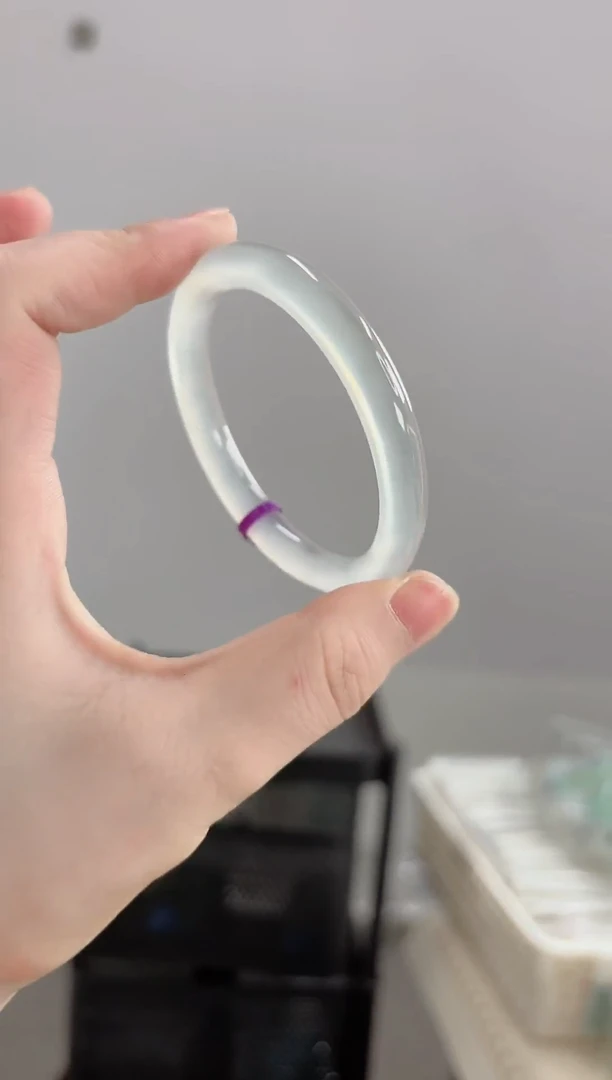 手镯玛瑙/玉髓未镶嵌52圈白月光卡8