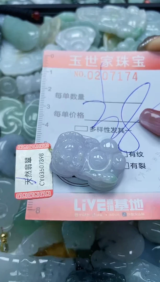 【闪购商品】翡翠颈饰未镶嵌闪购0207174