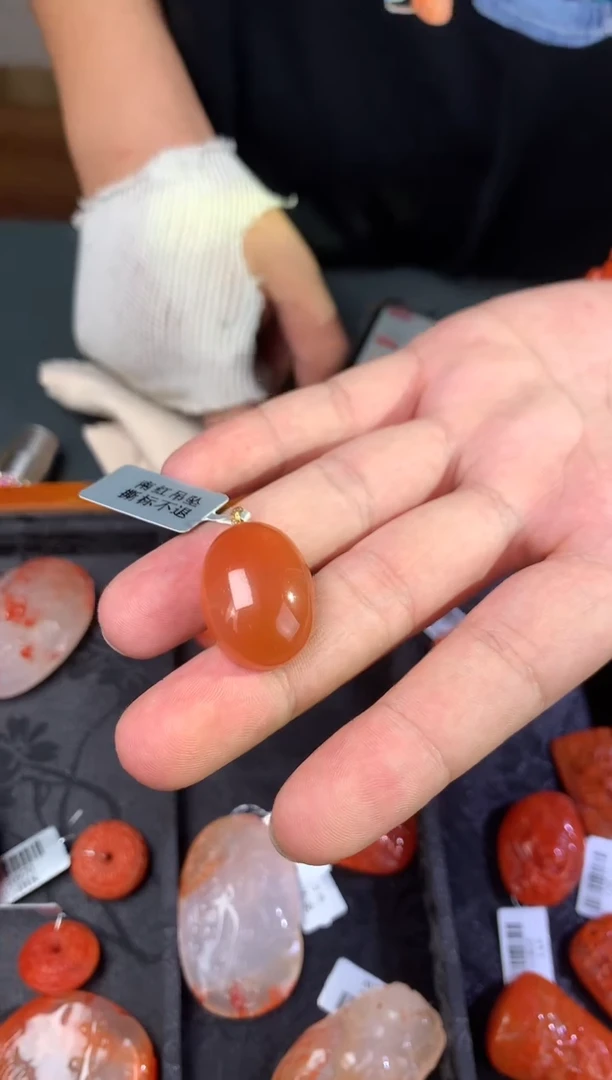 南红玛瑙未镶嵌颈饰7007775/749/多样性发/一件