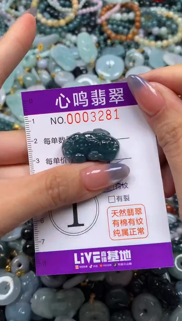 颈饰未镶嵌翡翠闪购003281