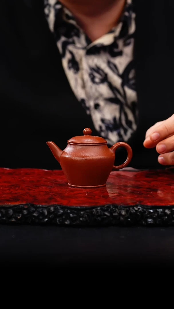 【闪购商品】紫砂茶壶17 宫灯,WYJ,朱泥