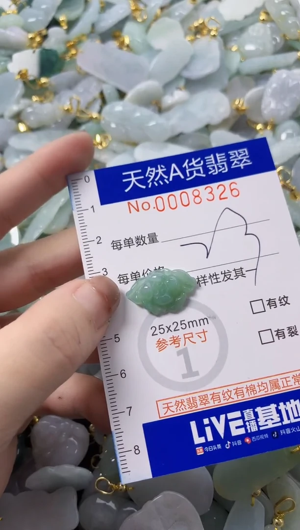 颈饰未镶嵌翡翠天然A货翡翠