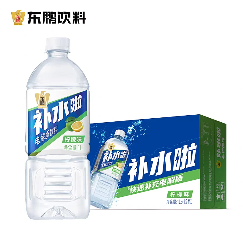 【新日期】东鹏补水啦柠檬味1L*12瓶电解质水饮料