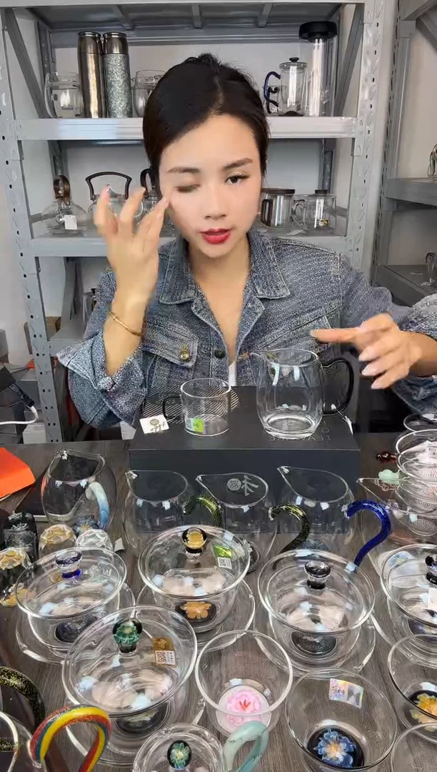 禾器 清禾杯墨绿色一对
