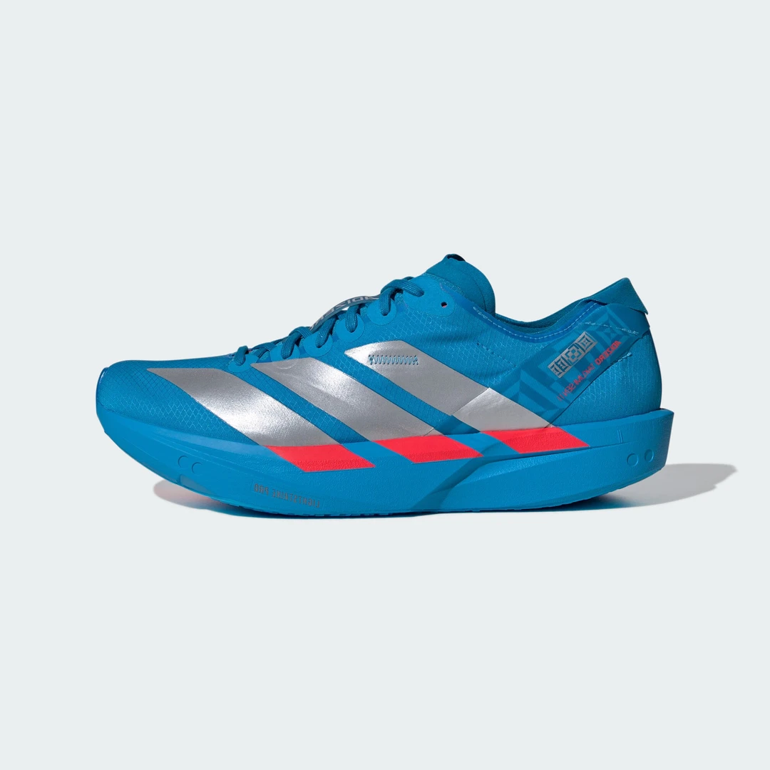 Adidas ADIZERO TAKUMI SEN 11 太阳能蓝系列玻纤柱跑鞋JR4794