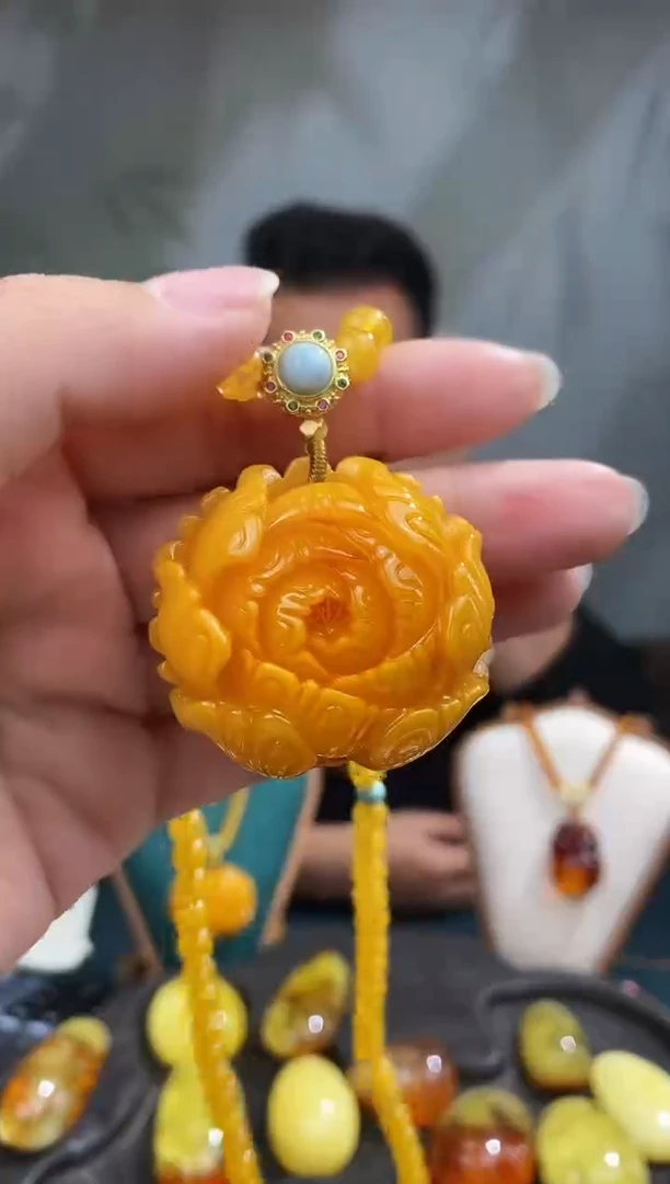 裸石琥珀未镶嵌基地发货 一物一证 顺丰包邮