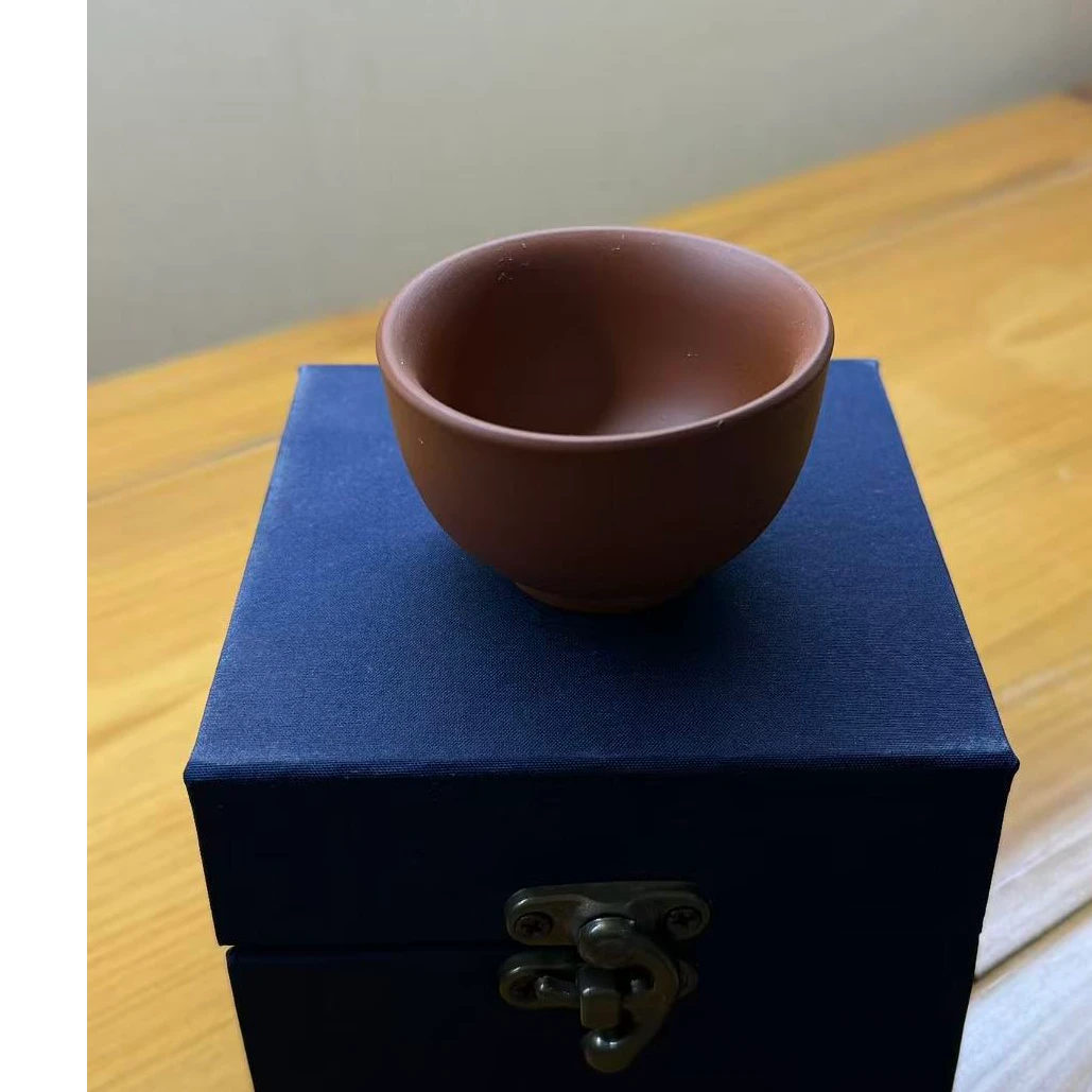 精美家用朱泥元宝杯