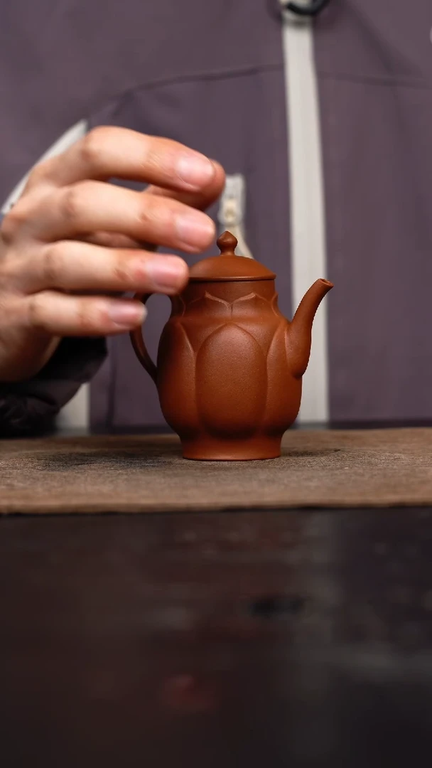 【闪购商品】紫砂茶壶禅莲宫灯壶