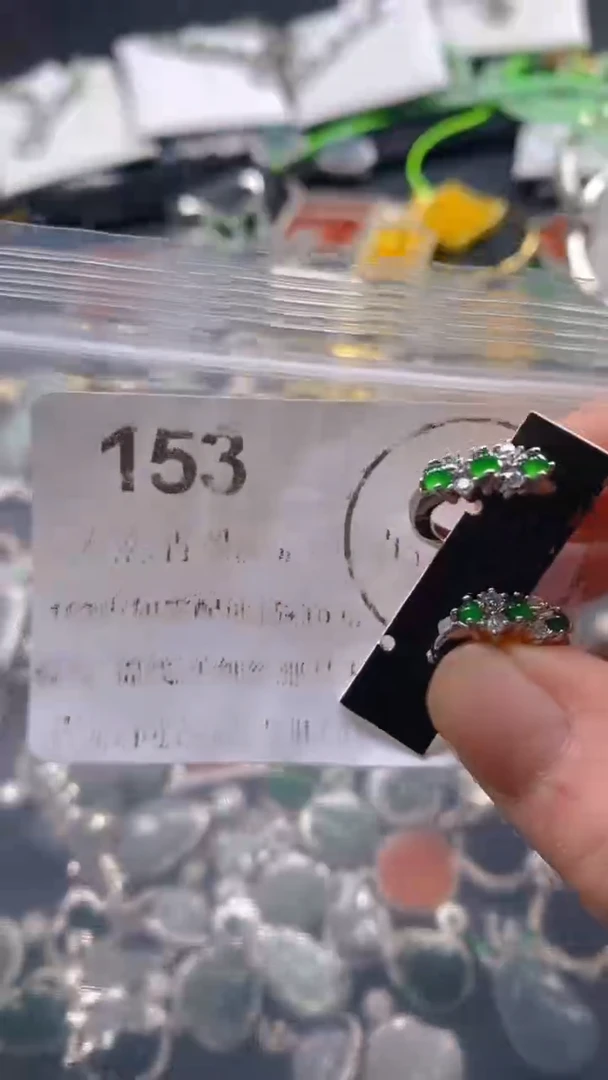 翡翠未镶嵌吊坠(不含链)153