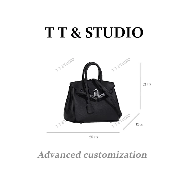 【TT Studio】GQ-8901-黑色 RAIN.CUN简约腋下斜跨轻奢女包