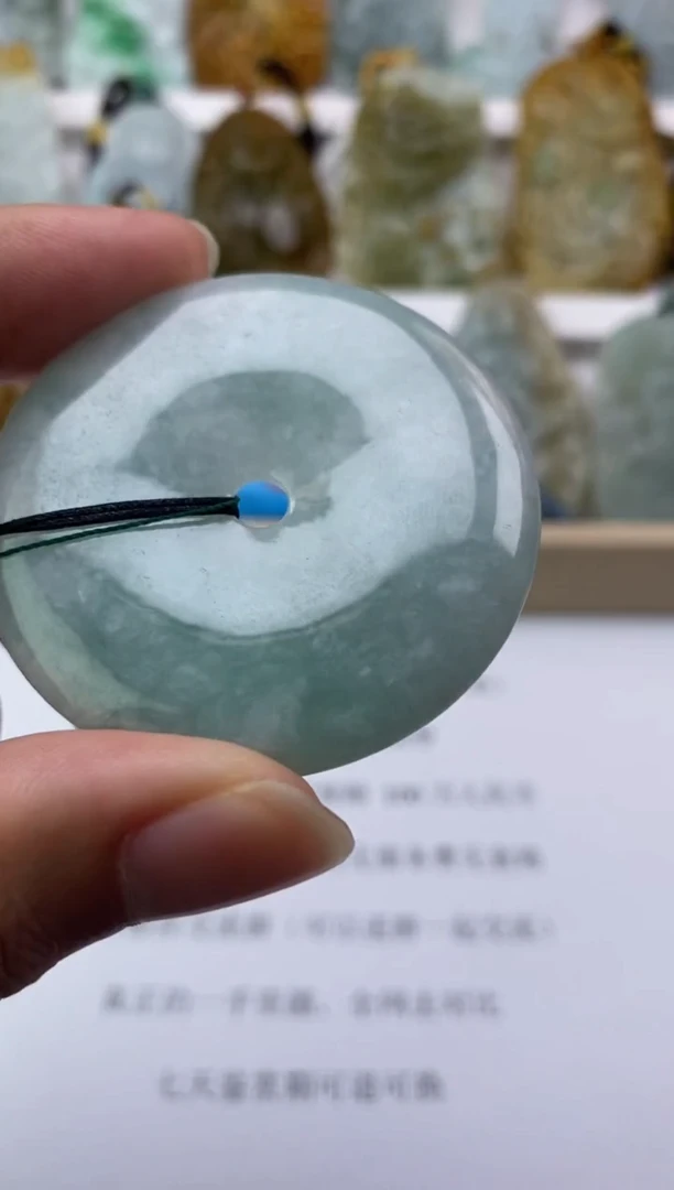 翡翠未镶嵌颈饰保*杯天然翡翠