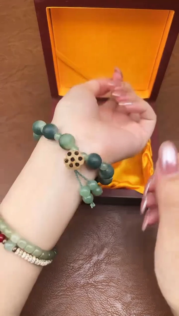 万家文玩阁青玉菩提链接@@ys942