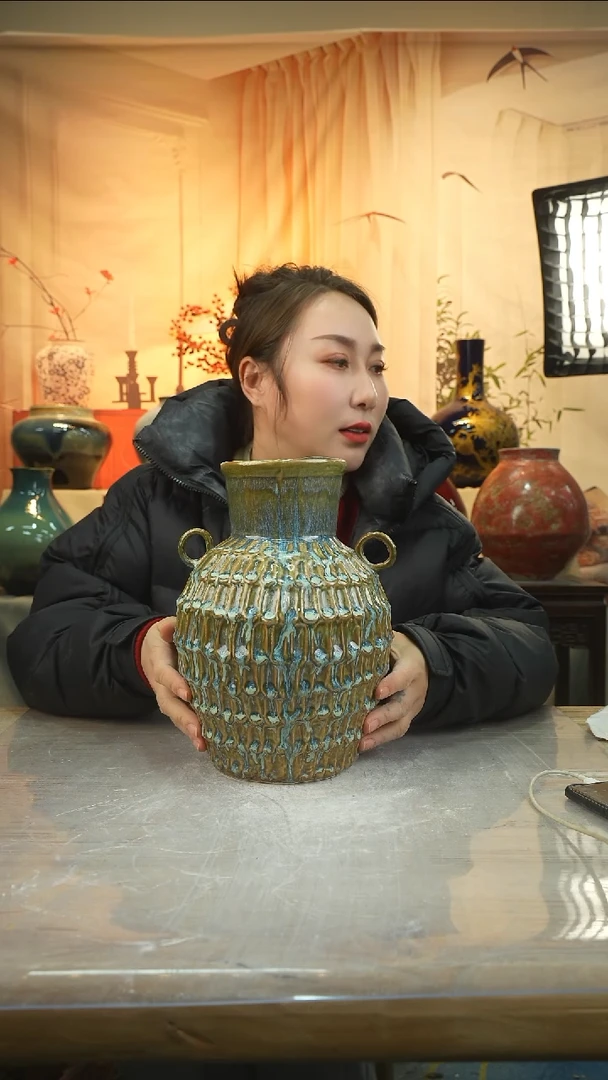 高度26口径10陶瓷花瓶