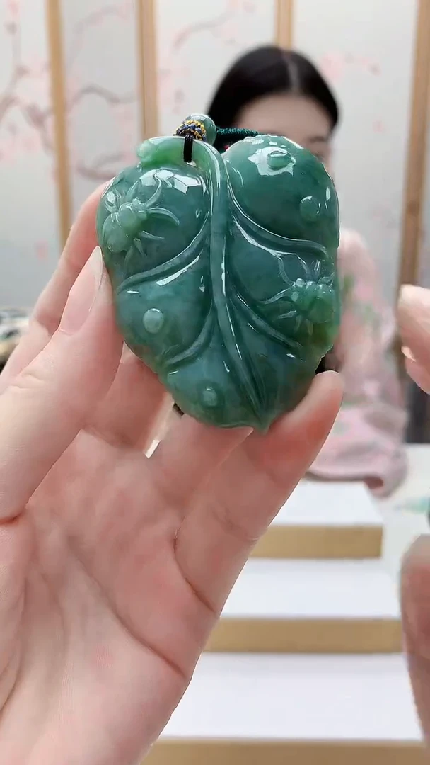 未镶嵌定制翡翠4812ry-毛货挂件57