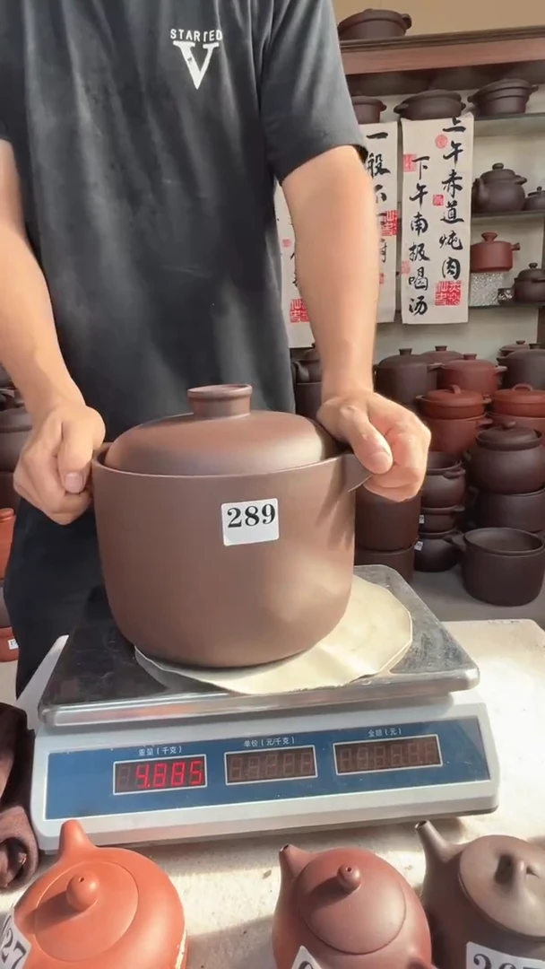 宜兴紫砂4升直筒289