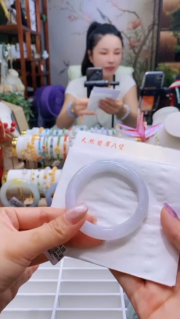 翡翠手镯未镶嵌160号52.8/12.5*8.7